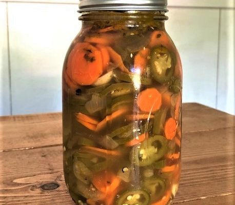Pickled Jalapeno Peppers and Carrots